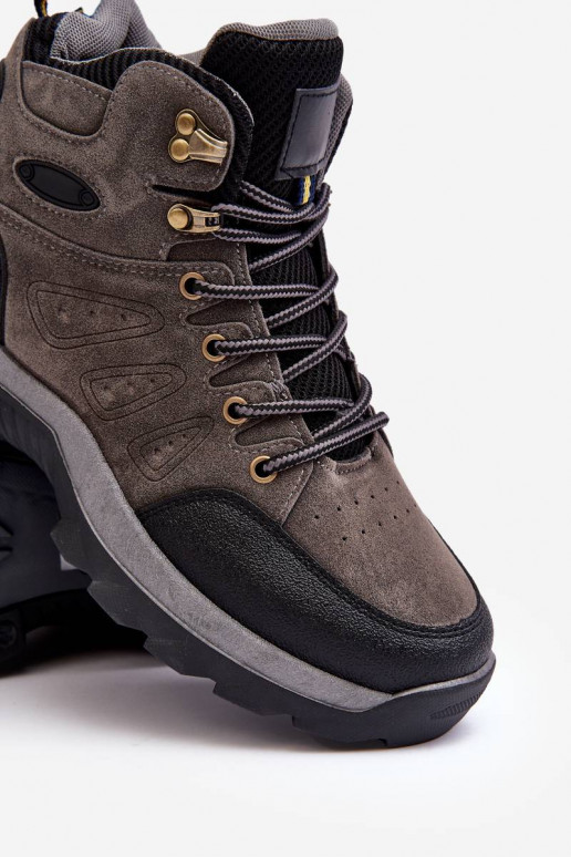 zābaki apavi  Pelēkas krāsas Fontanoe zābaki apavi  Pelēkas krāsas Fontanoe