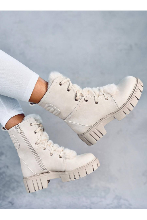 Sieviešu puszābaki  ar kažokādu...