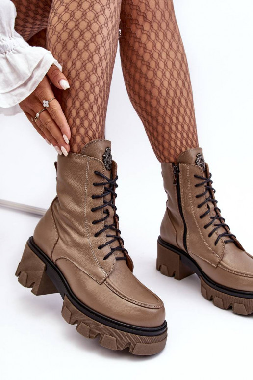 Siltināti Sieviešu puszābaki apavi...