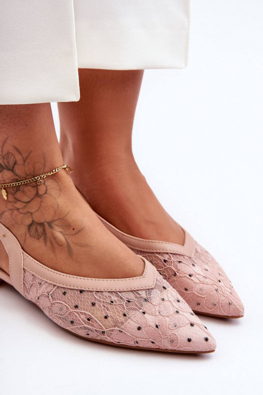 Balerīnas ar punktiņiem Rozā krāsas... Balerīnas ar punktiņiem Rozā krāsas...