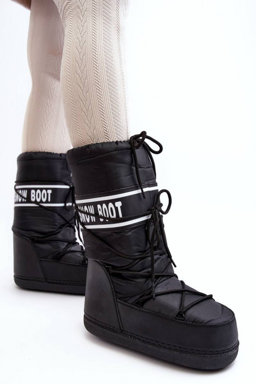 Sniega apavi melnas krāsas Venila Sniega apavi melnas krāsas Venila