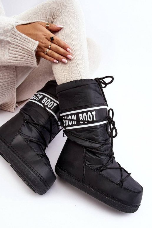 Sniega apavi melnas krāsas Venila Sniega apavi melnas krāsas Venila