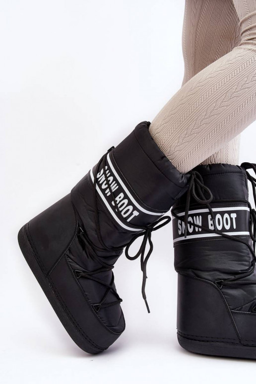 Sniega apavi melnas krāsas Venila Sniega apavi melnas krāsas Venila