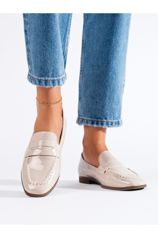 Laque smilšu krāsas Sieviešu mokasīni... Laque smilšu krāsas Sieviešu mokasīni...