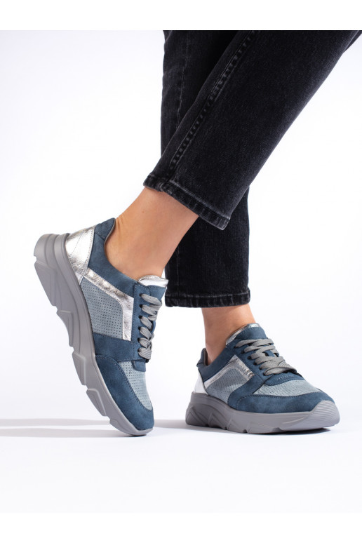 Zilas krāsas  sieviešu apavi Zilas krāsas  sieviešu apavi