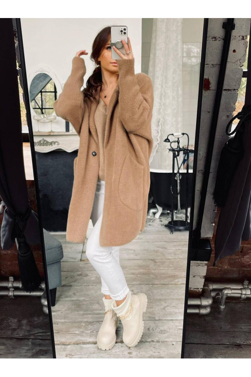 Zābaki ar elastīgu augšdaļu JESSE BEIGE