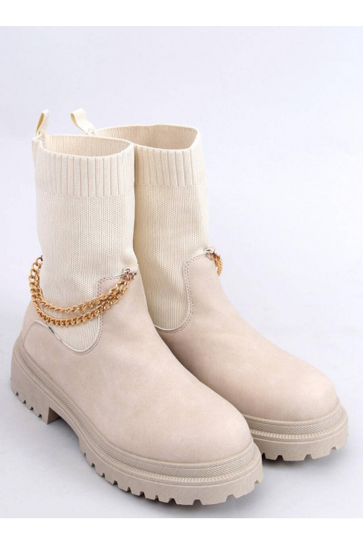 Zābaki ar elastīgu augšdaļu JESSE BEIGE