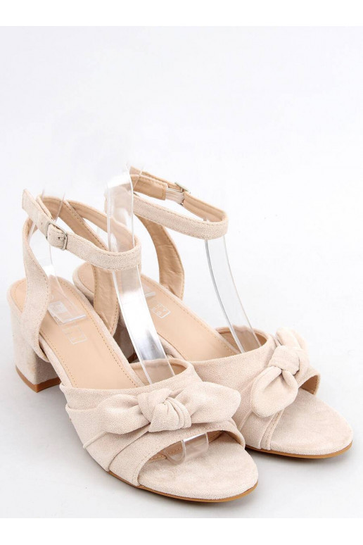 Stilīgas augstpapēžu sandales GISELLE BEIGE