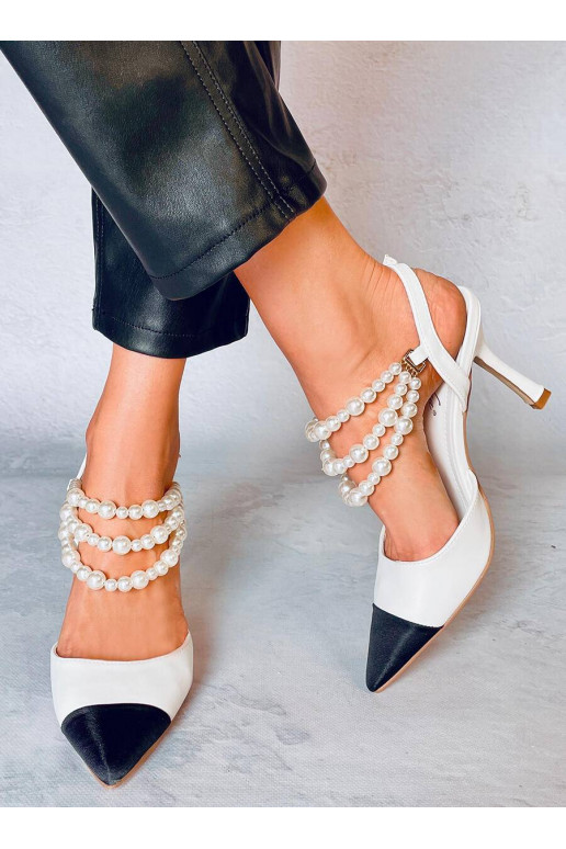 Kurpes  ar pērļu rotājumiem HARMONY...