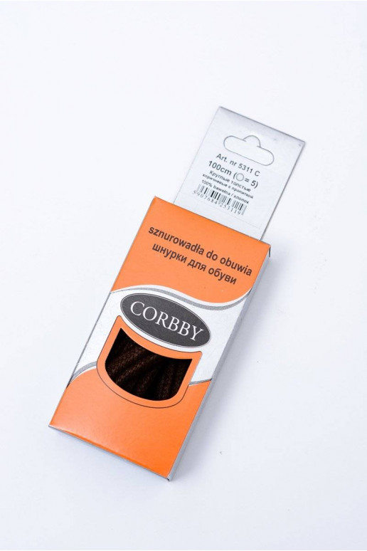 Corbby brūnas krāsas Vaskotas biezas mežģīnes