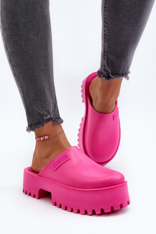 Čības  Big Star rozā krāsas Čības  Big Star rozā krāsas