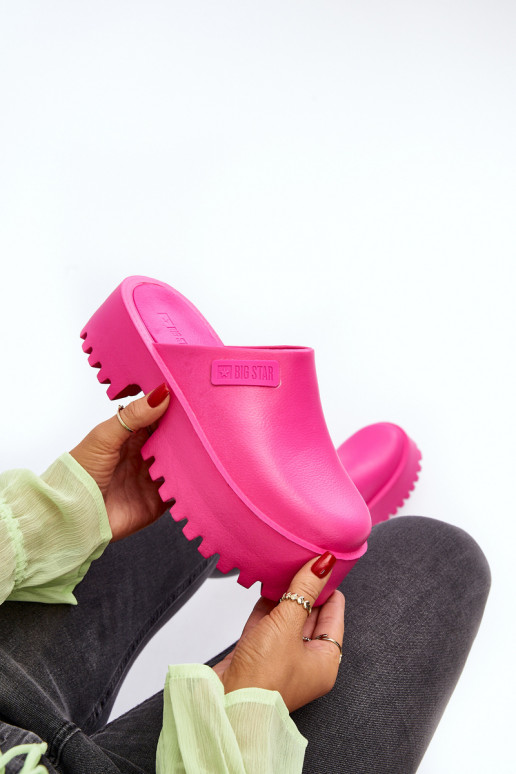 Čības  Big Star rozā krāsas Čības  Big Star rozā krāsas