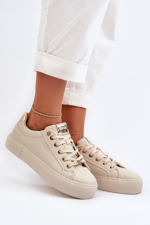 Sneakers modeļa apavi Big Star smilšu krāsas