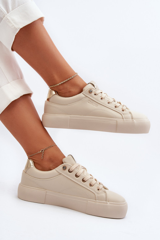 Sneakers modeļa apavi Big Star smilšu krāsas