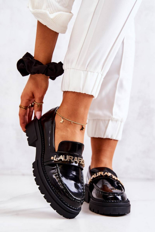 Laque apavi  La.Fi melnas krāsas Jenefer Laque apavi  La.Fi melnas krāsas Jenefer