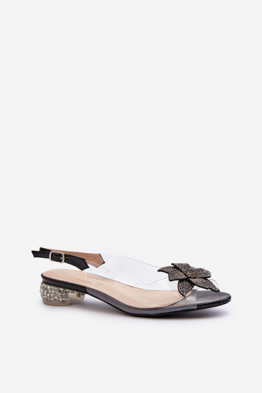 Sandales Caurspīdīgas  ar ornamentiem... Sandales Caurspīdīgas  ar ornamentiem...