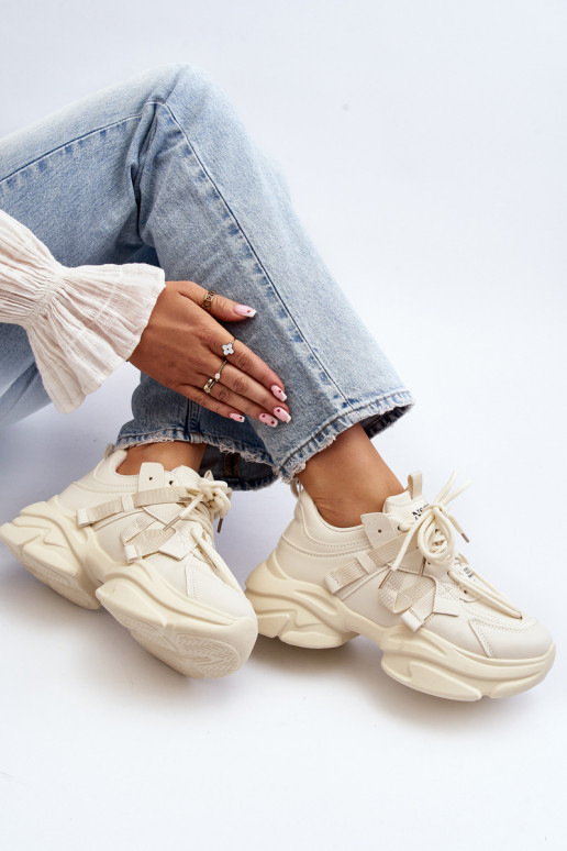 Sneakers modeļa apavi    smilšu... Sneakers modeļa apavi    smilšu...