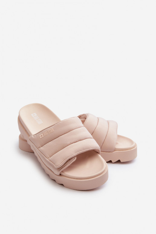 Čības ar platformu Big Star smilšu...