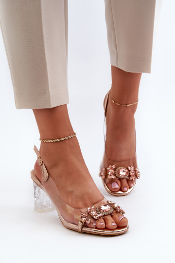 Eleganta stila sandales ar...
