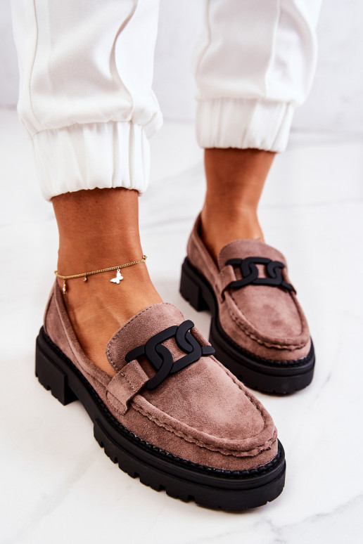 Zamšādas apavi ar ornamentiem La.Fi... Zamšādas apavi ar ornamentiem La.Fi...