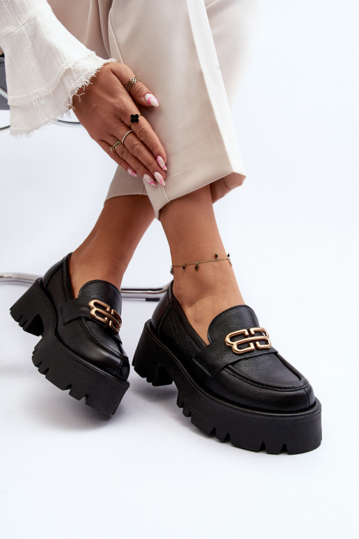 Zazoo  Mokasīni  melnas krāsas Zazoo  Mokasīni  melnas krāsas