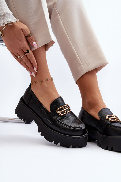 Zazoo  Mokasīni  melnas krāsas Zazoo  Mokasīni  melnas krāsas