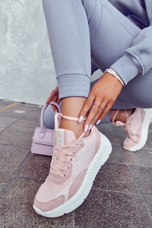 Sneakers modeļa apavi Big Star Rozā...
