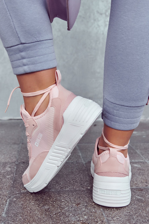 Sneakers modeļa apavi Big Star Rozā...
