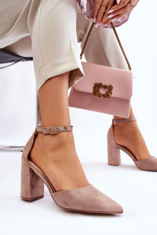 Kurpes ar papēdi smilšu krāsas Lexie Kurpes ar papēdi smilšu krāsas Lexie