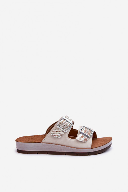 Ērtas sieviešu čības ar sprādzēm...