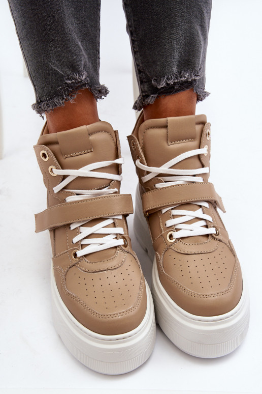 Zazoo Sneakers modeļa apavi   smilšu... Zazoo Sneakers modeļa apavi   smilšu...