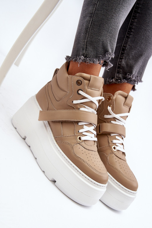 Zazoo Sneakers modeļa apavi   smilšu... Zazoo Sneakers modeļa apavi   smilšu...