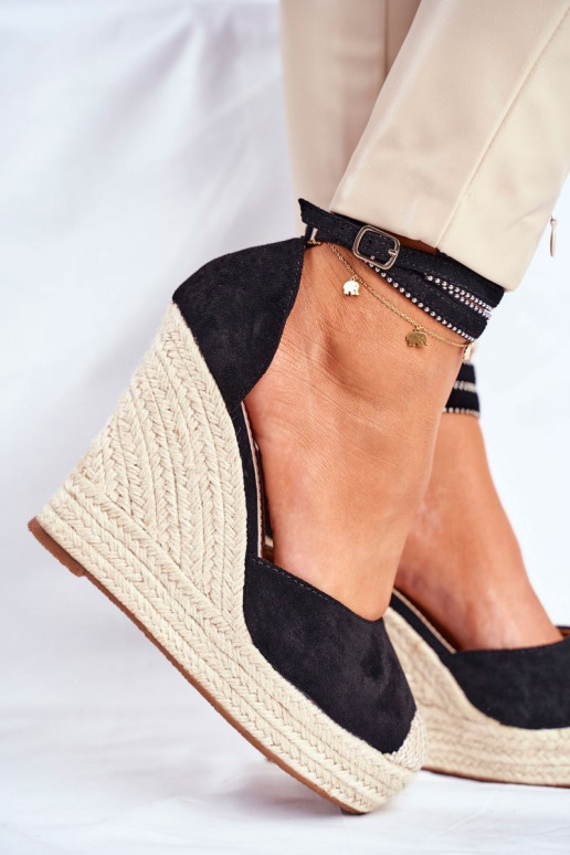 Sandales espadrilas  DEBEVE BLACK