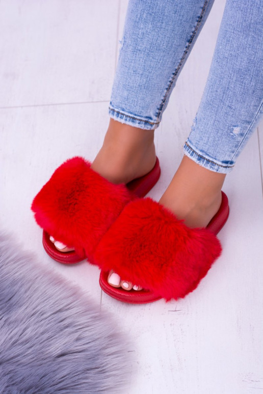 Čības ar kažokādu Gumijas Čības ar kažokādu Gumijas