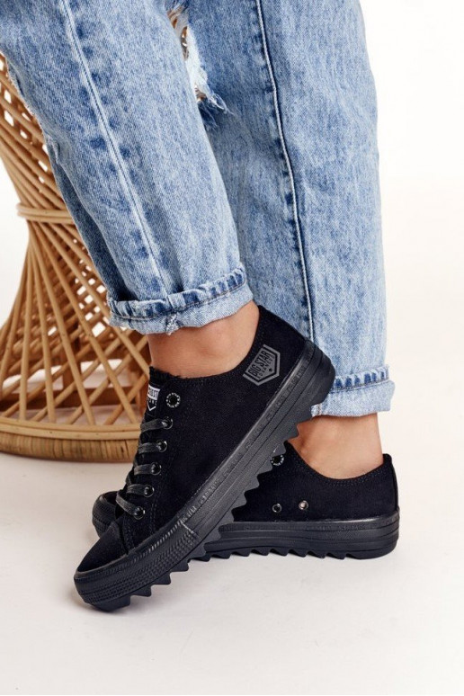 Sieviešu apavi  BIG STAR melnas krāsas Sieviešu apavi  BIG STAR melnas krāsas