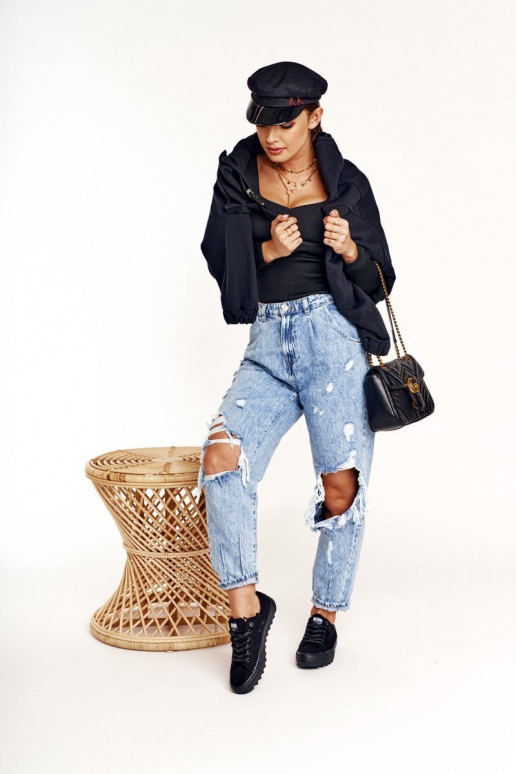 Sieviešu apavi  BIG STAR melnas krāsas Sieviešu apavi  BIG STAR melnas krāsas