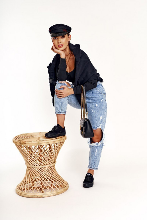 Sieviešu apavi  BIG STAR melnas krāsas Sieviešu apavi  BIG STAR melnas krāsas