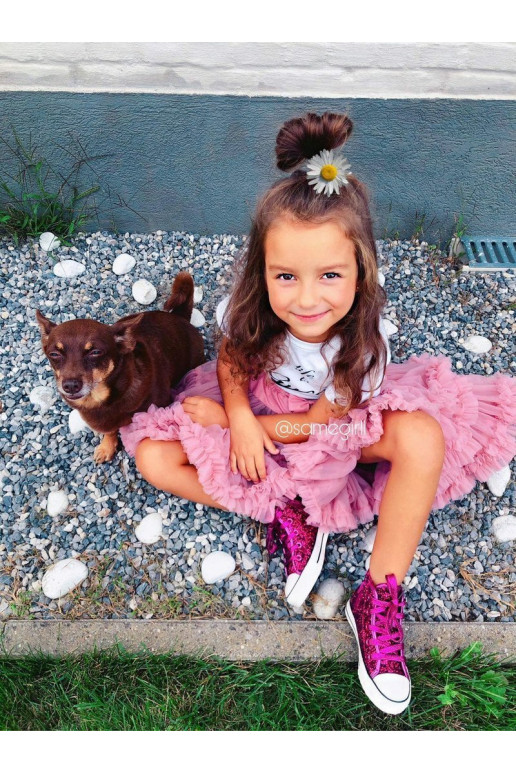 Ikdienas apavi bērniem ar glitter Ally