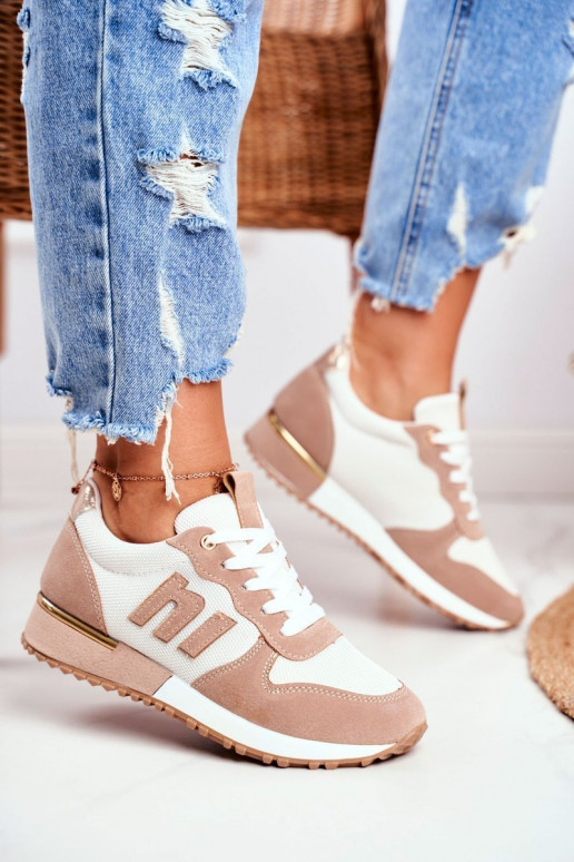 Sporta stila apavi  MADELINE BEIGE