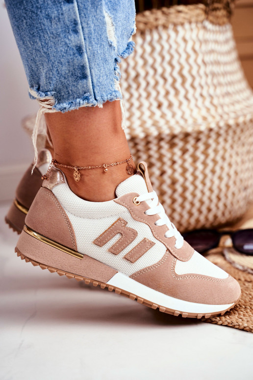 Sporta stila apavi  MADELINE BEIGE