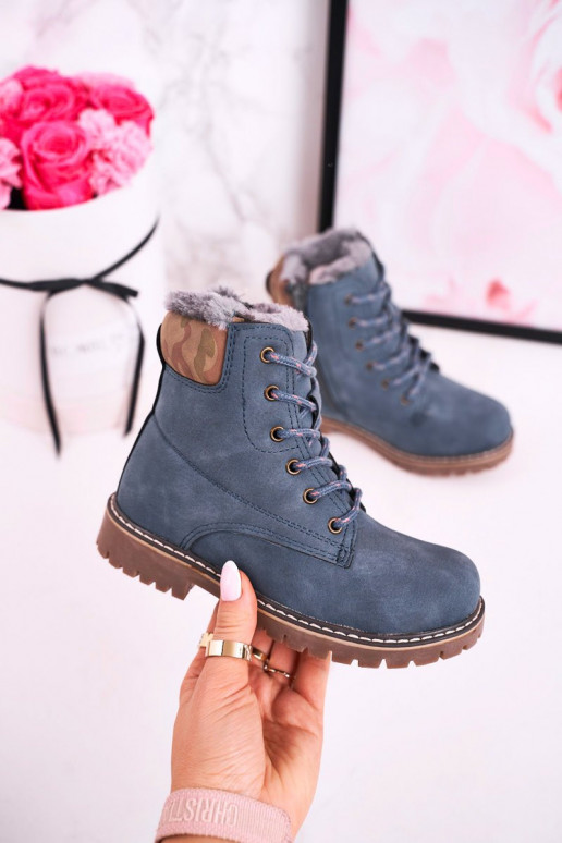 Silti bērnu zābaki, zili Silti bērnu zābaki, zili