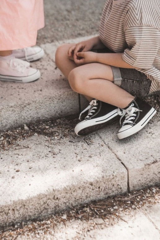 Bērnu apavi ar melnu zoli Bērnu apavi ar melnu zoli