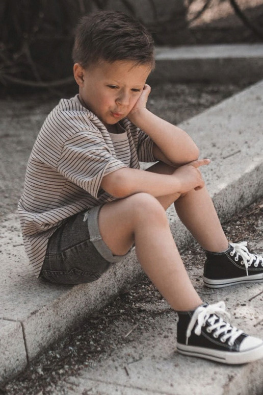 Bērnu apavi ar melnu zoli Bērnu apavi ar melnu zoli