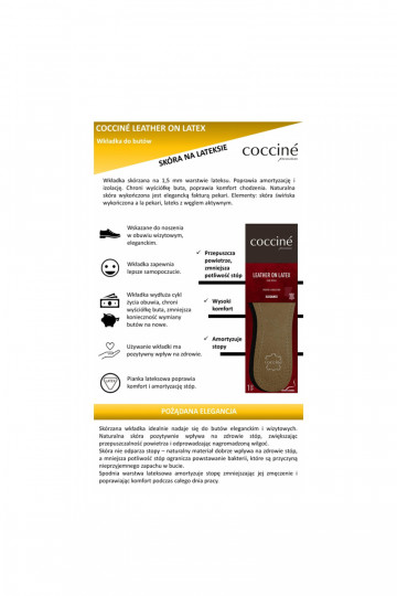 Coccine Leather On Latex Foam Leliktņi 2