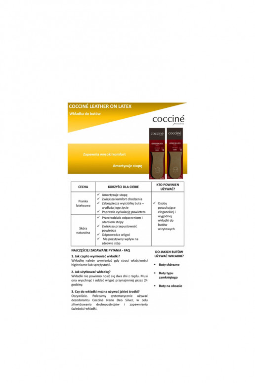 Coccine Leather On Latex Foam Leliktņi Coccine Leather On Latex Foam Leliktņi