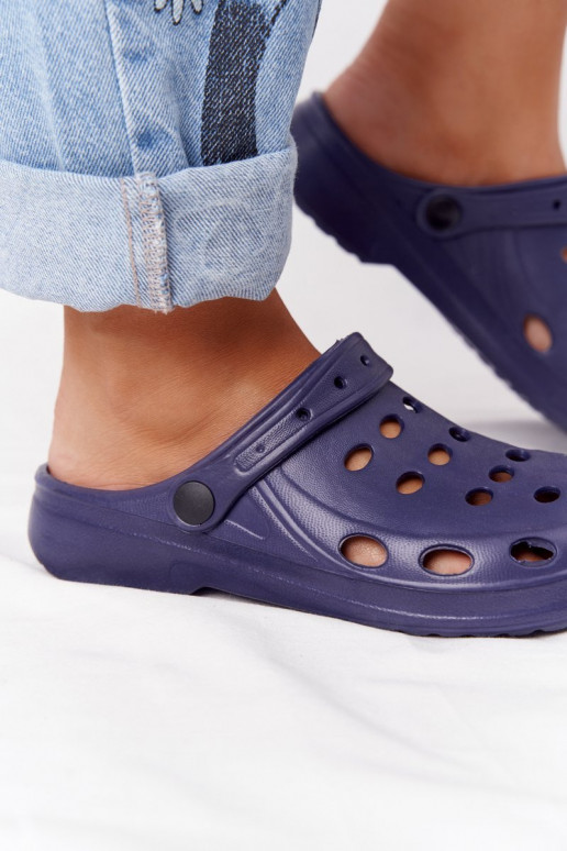 Čības tumši zilas krāsas  EVA Čības tumši zilas krāsas  EVA