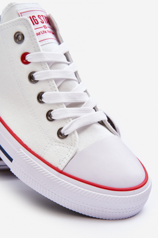 Big Star   baltas krāsas brīvā laika apavi T174102