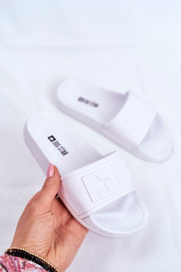 Čības Bērnu apavi Big Star baltas krāsas DD374154 2