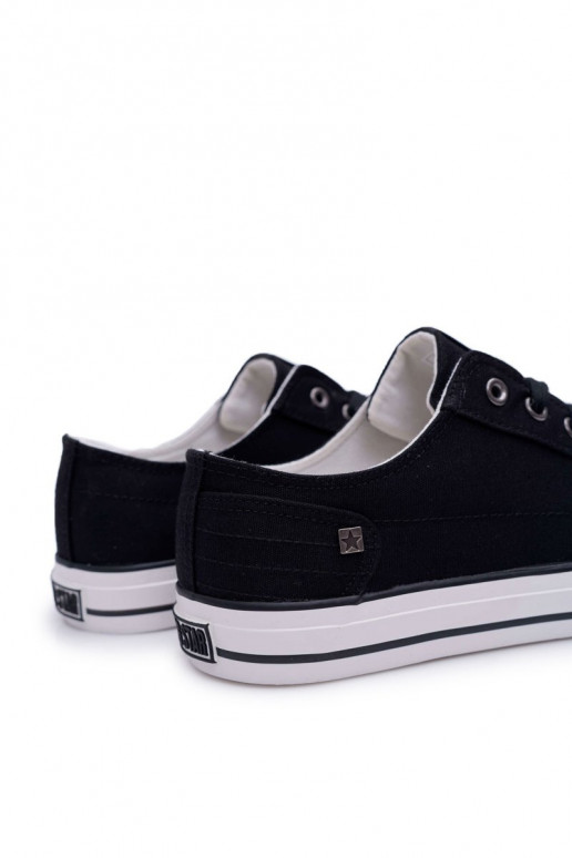 Vīriešu brīvā laika apavi Big Star melnas krāsas DD174273 Vīriešu brīvā laika apavi Big Star melnas krāsas DD174273