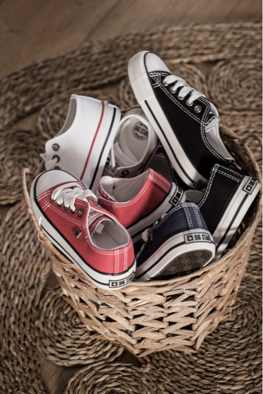 brīvā laika apavi Bērnu apavi Big Star FF374200 baltas krāsas brīvā laika apavi Bērnu apavi Big Star FF374200 baltas krāsas